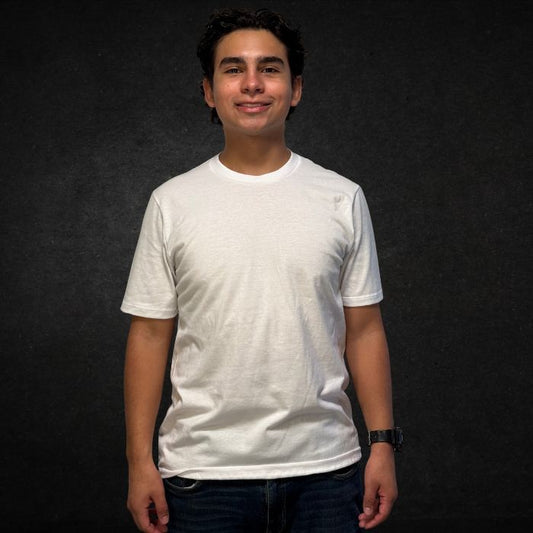 PLAYERA REGULAR FIT BLANCO