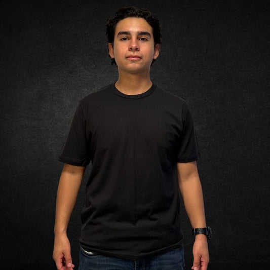 PLAYERA REGULAR FIT NEGRO