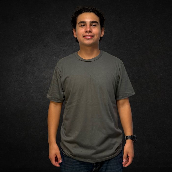 PLAYERA REGULAR FIT GRAFITO