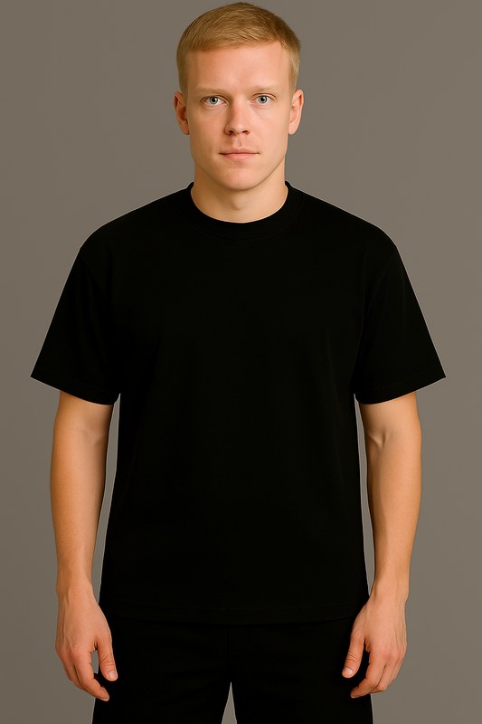 PLAYERA PREMIUM 250G NEGRO