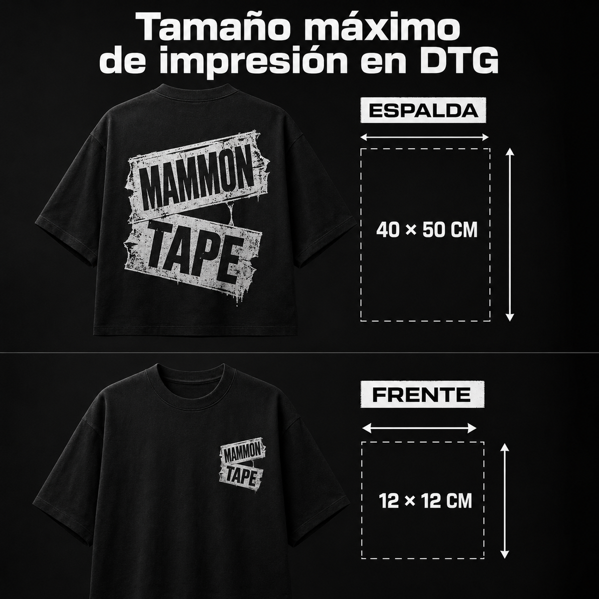 MARCA DE ROPA 220 GSM DTG