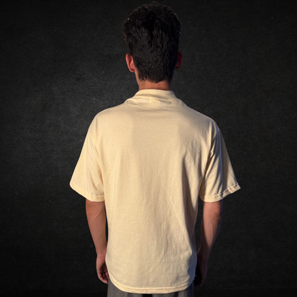 PLAYERA SEMI OVERSIZE 250G YVORY