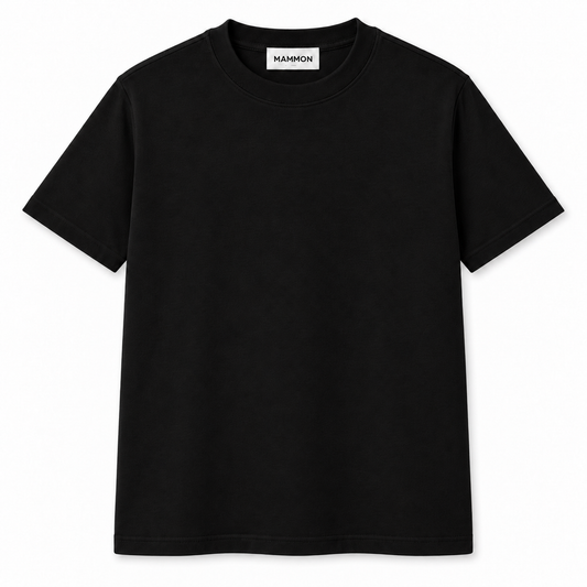 PLAYERA 260 GSM NEGRO