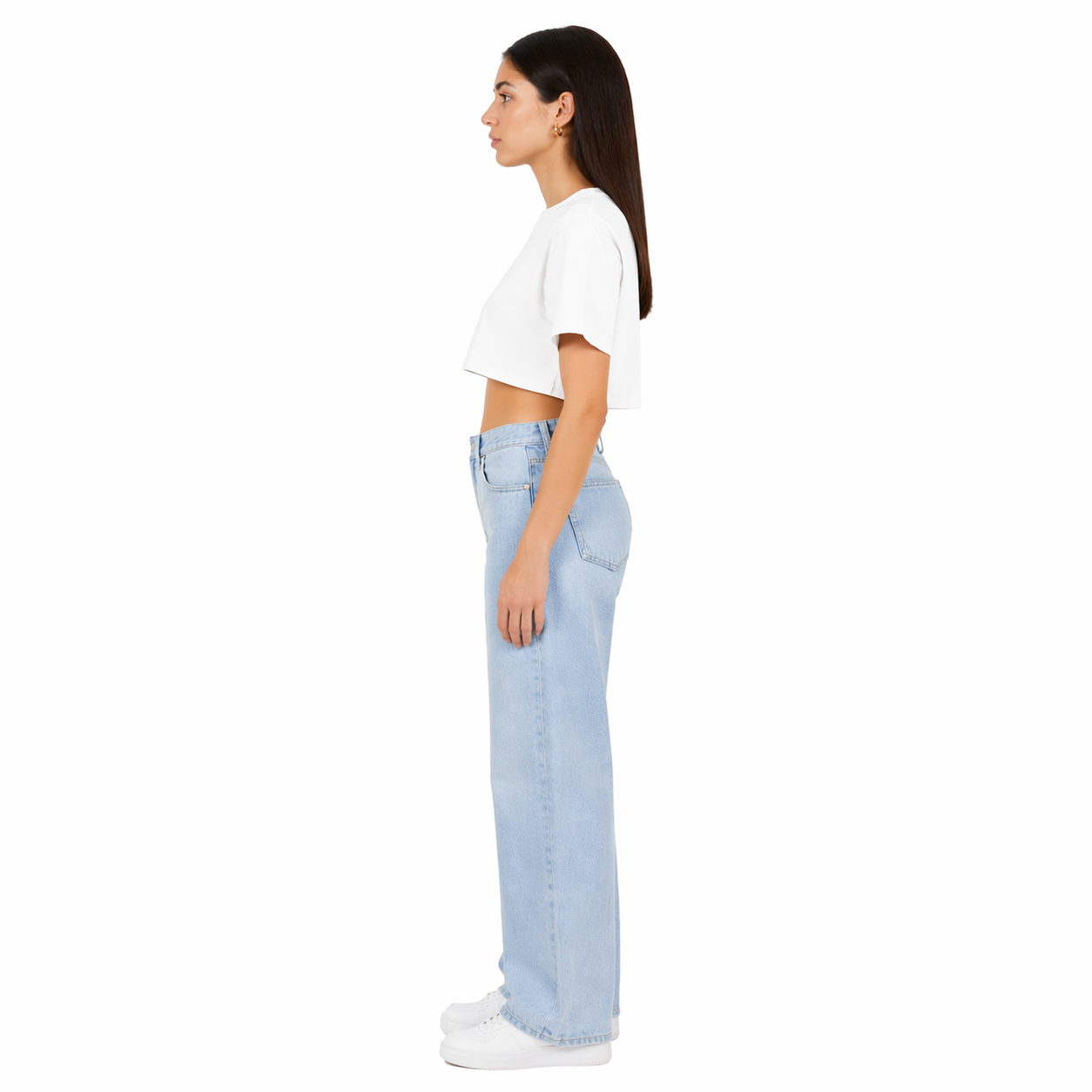 CROP TOP BLANCO DAMA