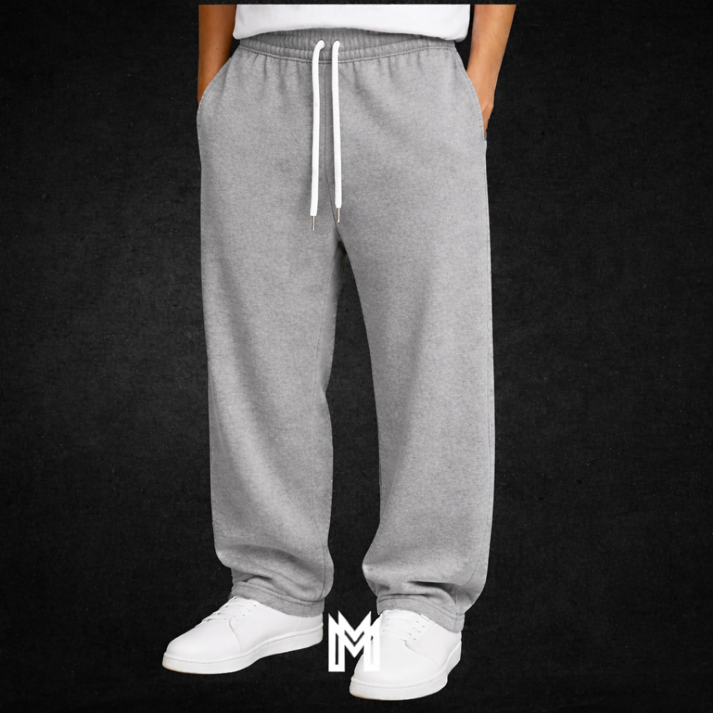 PANTS BAGGY GRIS JASPE