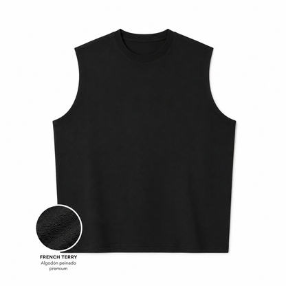 PLAYERA TANK TOP 300 GSM FRENCH TERRY