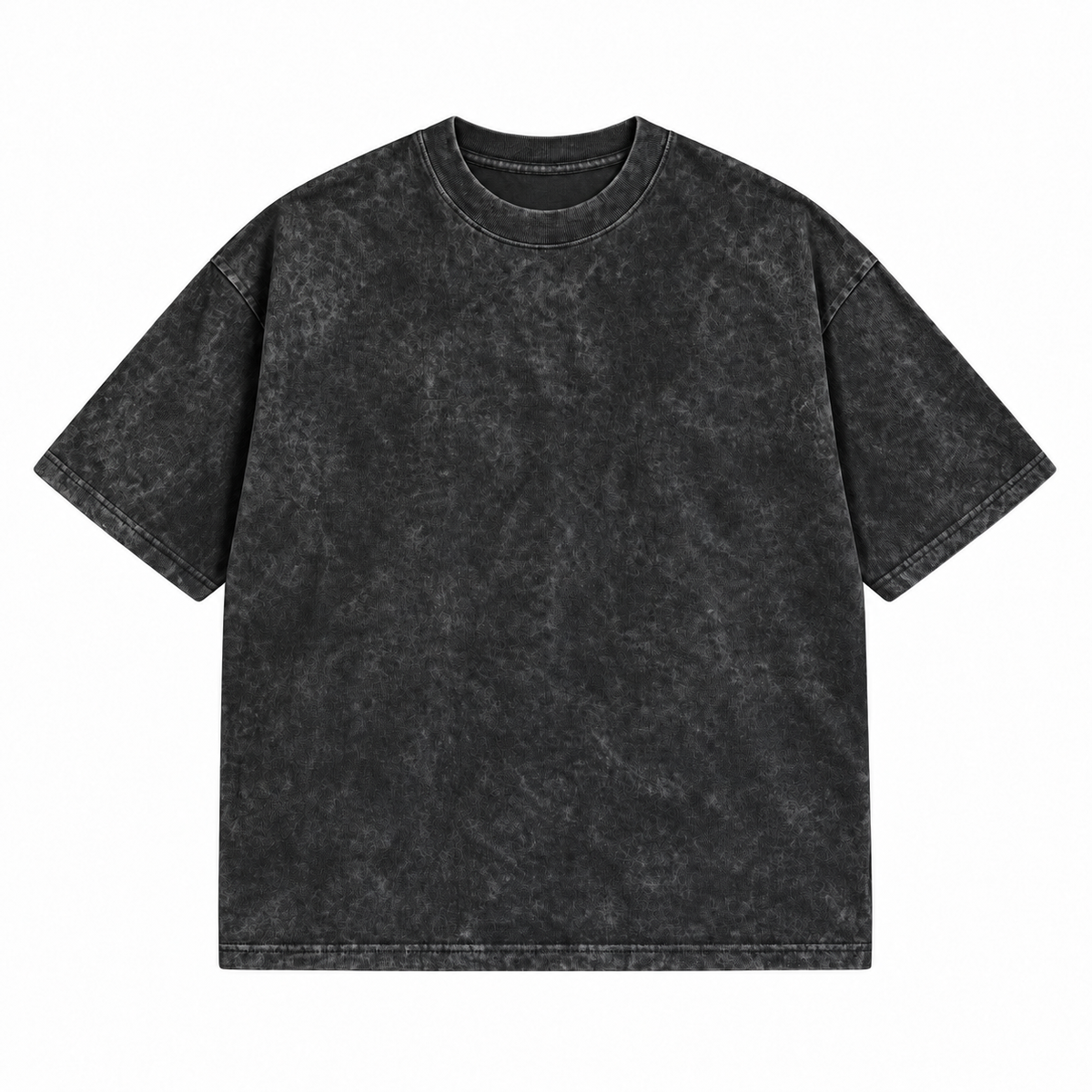 PLAYERA ACID WASH NEGRO