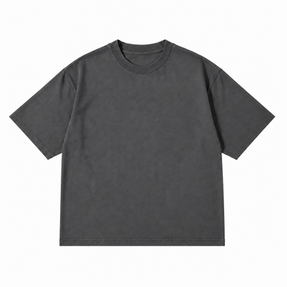 PLAYERA OVERSIZE GRIS STREET 220G