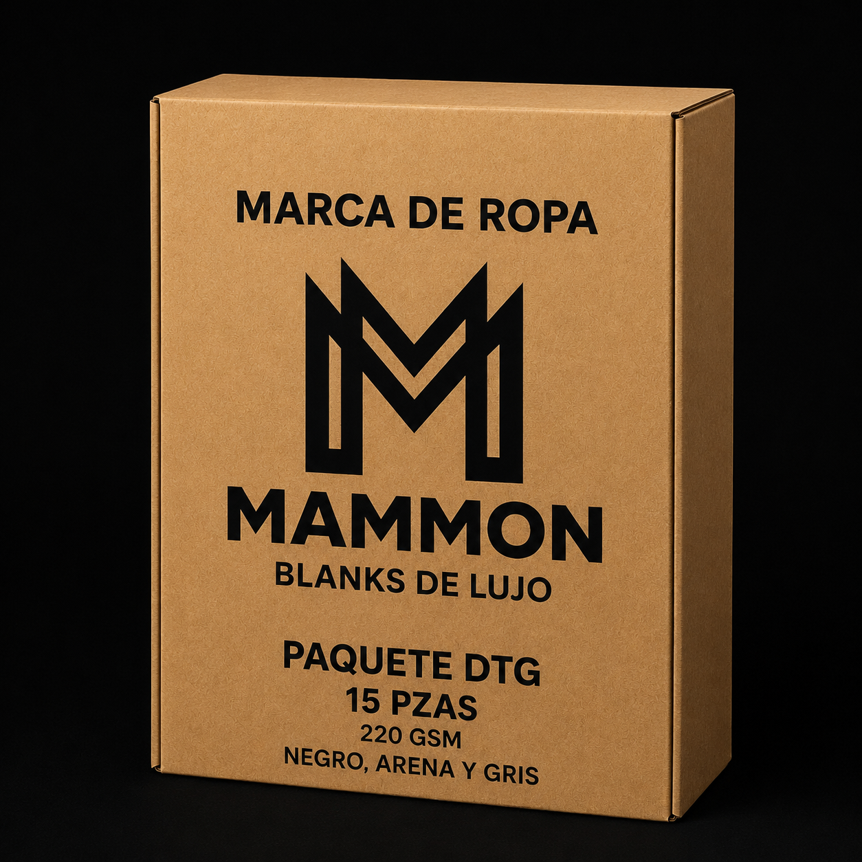 Marca de ropa 220g DTG