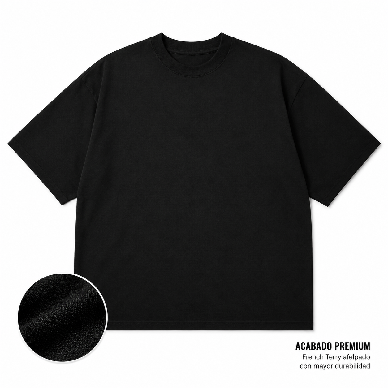 CONJUNTO SHOR Y PLAYERA 300 GSM FRENCH TERRY