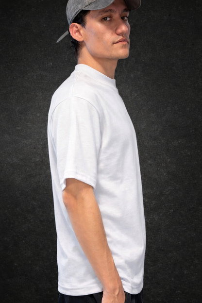 PLAYERA 300G FRENCH TERRY BLANCO