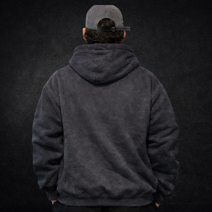 HOODIE FRENCH TERRY ACID WASH 480G