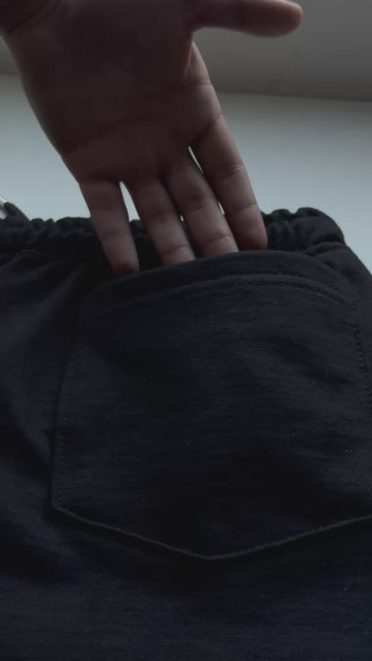 PANTS FRENCH TERRY BAGGY